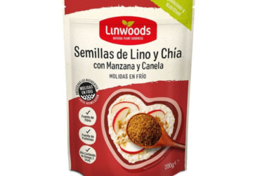 Semillas de Lino y Chía con Manzana y Canela Molidas 200gr - Linwoods