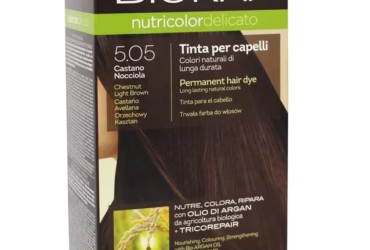 Nutricolor Delicato 5.05 Castaño Avellana 140 ml - BIOKAP